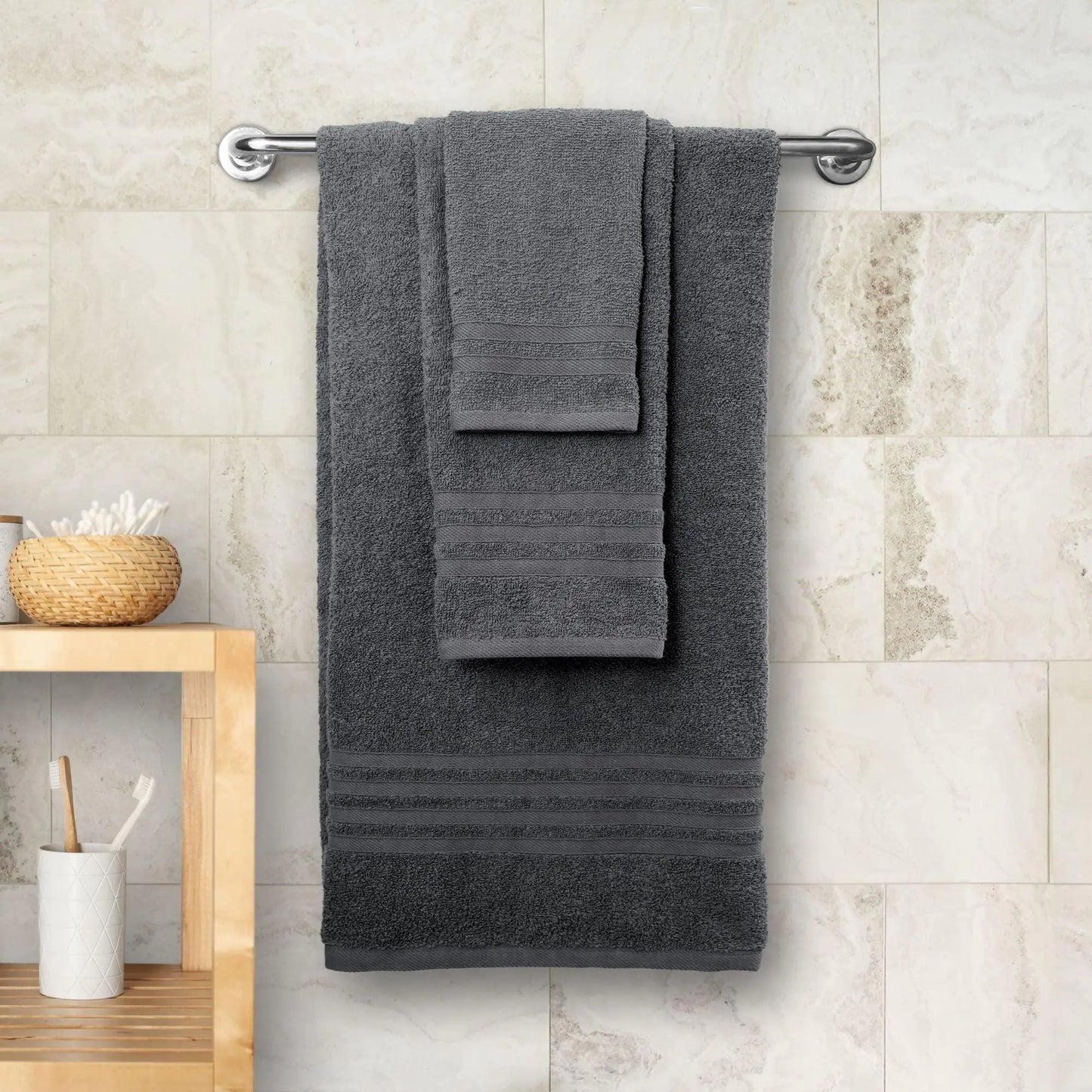 12 Pcs Set Bath Hand Towels