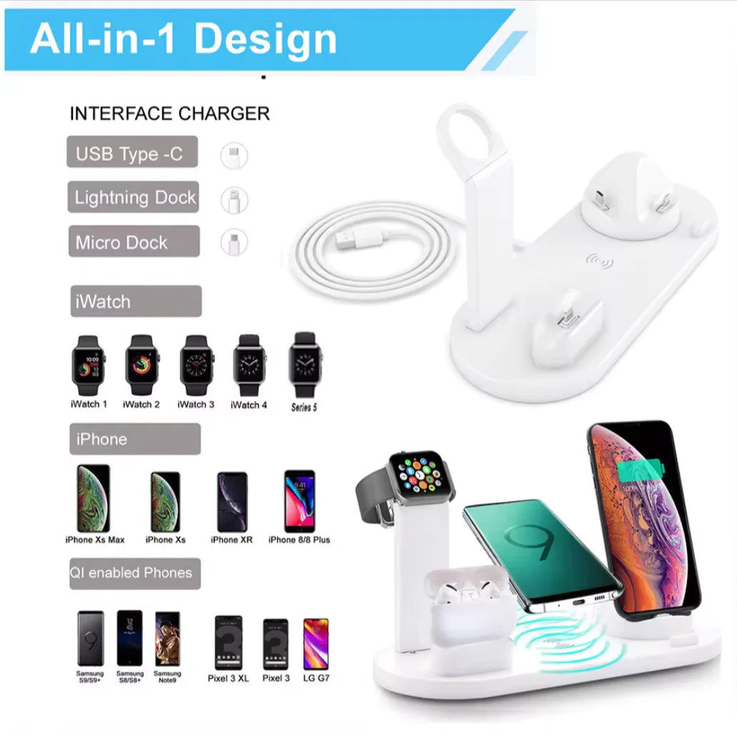 7-in-1 Wireless Charging Station