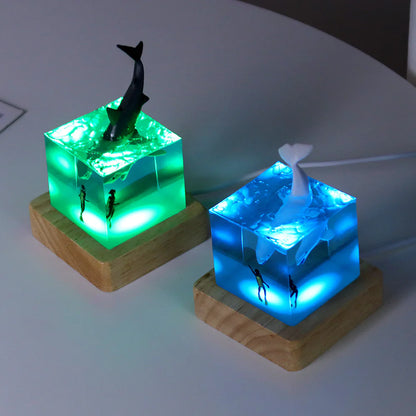 Luminous Cube Mini Night Lamp